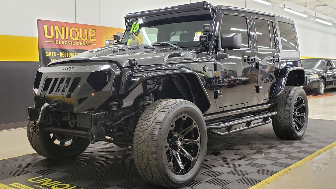 2016 Jeep Wrangler Unlimited Backcountry Custom Hellcat | For Sale