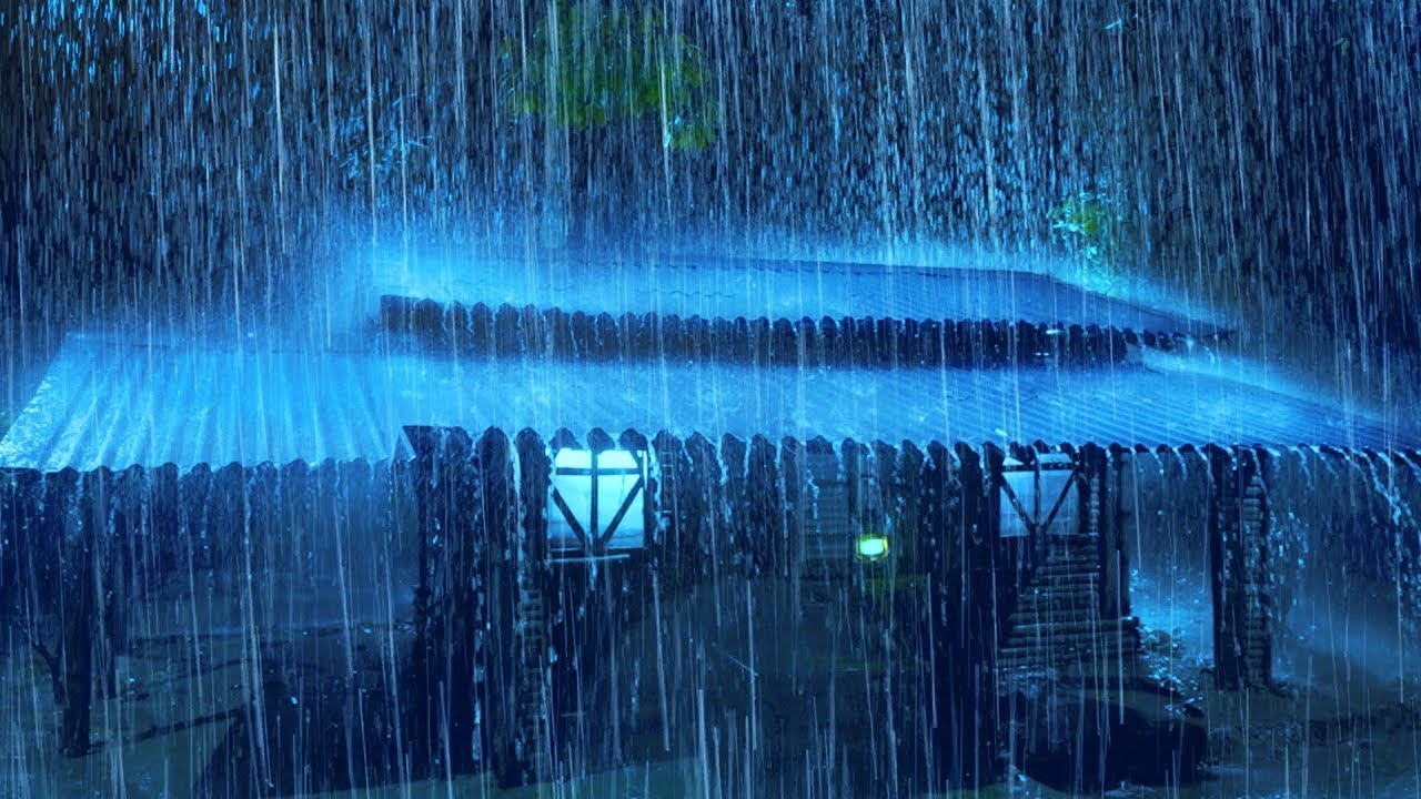 Best Rain Sounds for Sleeping I Fall Asleep Fast with Heavy Rain & Thunder I Rain for Deep Sleep