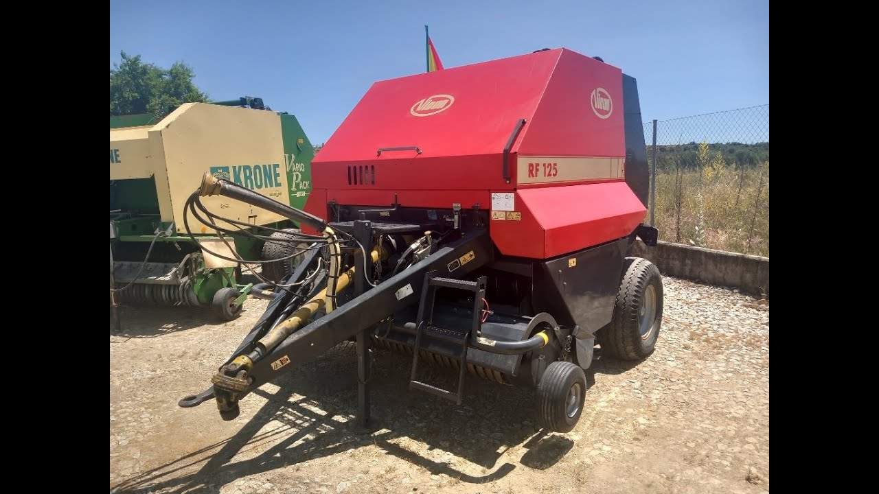 Rotoempacadora Vicon RF125