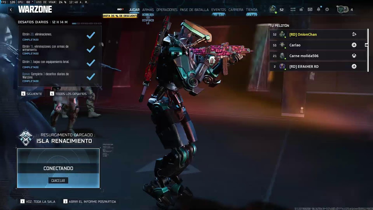 Warzone BO7 - Recargado con el Demente