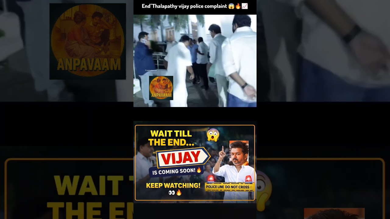 Vijay Files Police Complaint 😳 After Shocking Remarks on Women 🔥 #Shorts