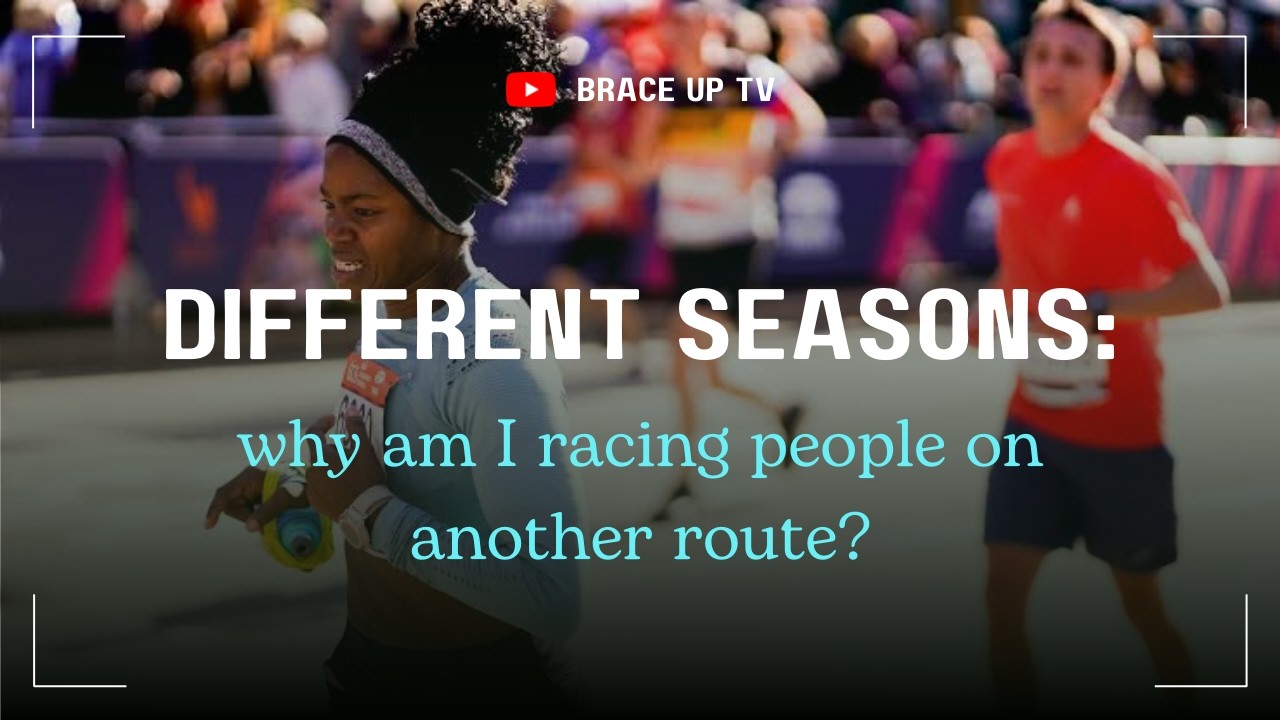 Different Seasons: Why am I racing people on another route?