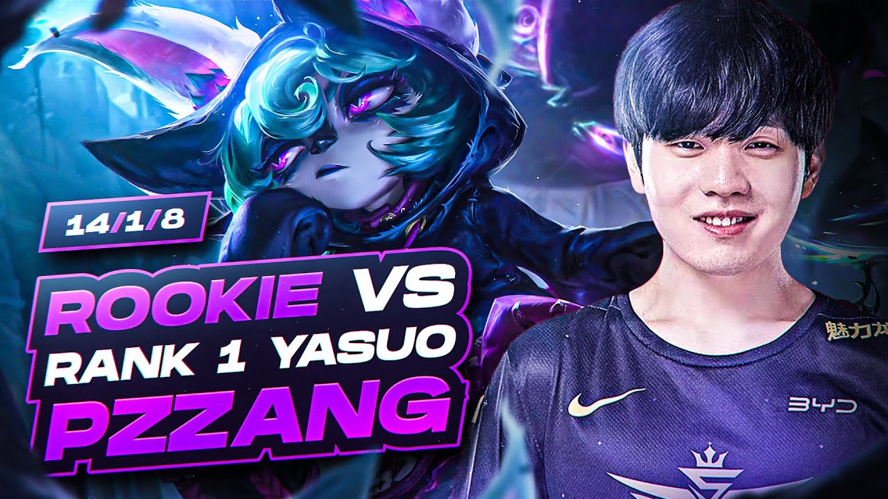 ROOKIE vs #1 Yasuo Korea *17,000 Hours of Yasuo*
