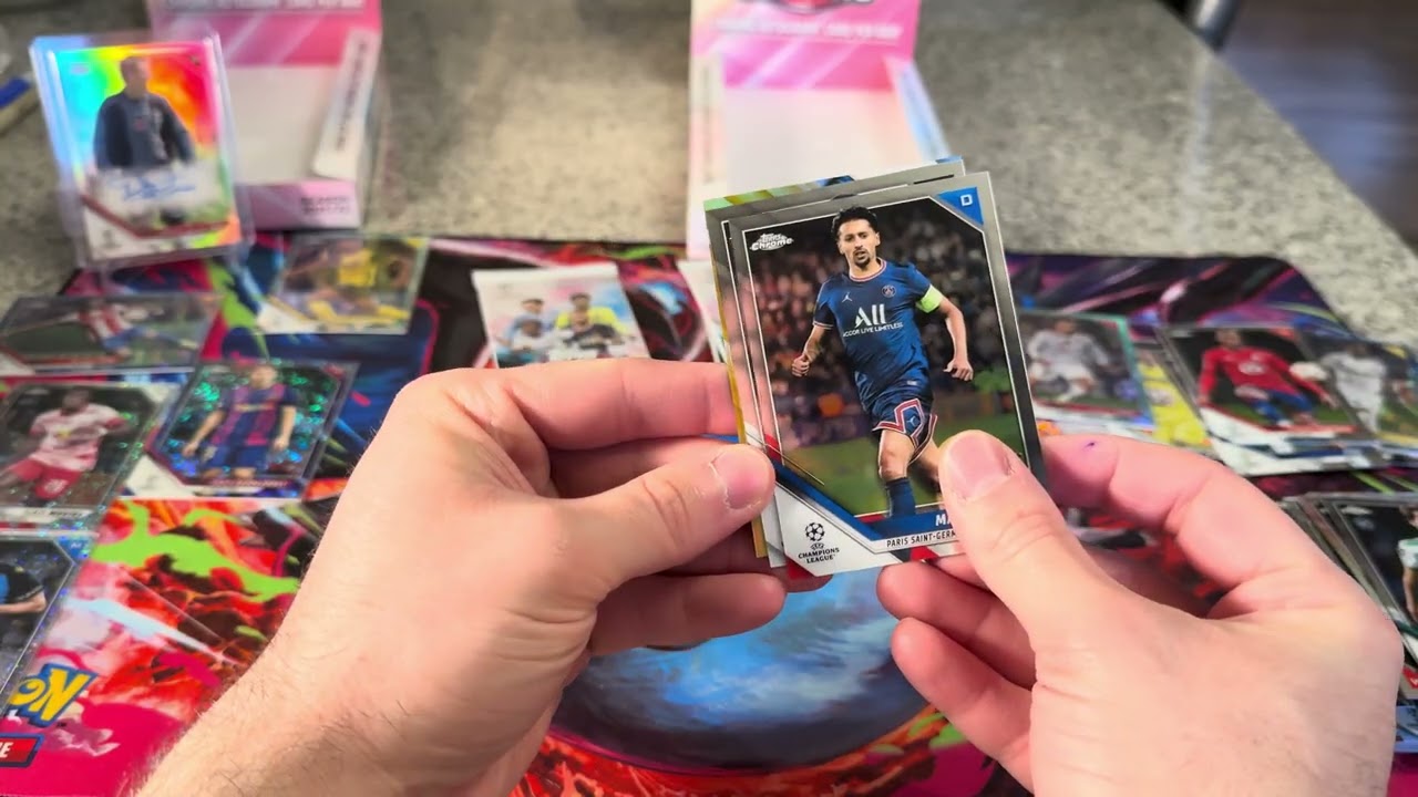 Pack battle with my brother (Part 2)￼ topps chrome champions league 2021/22￼