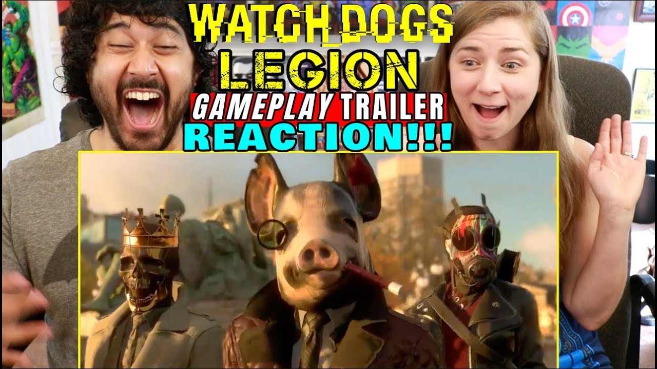 WATCH DOGS: LEGION | E3 2019 Gameplay TRAILER REACTION!!!