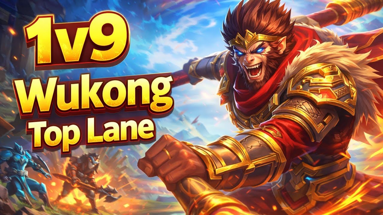TOP LANE WUKONG  -Wild Rift