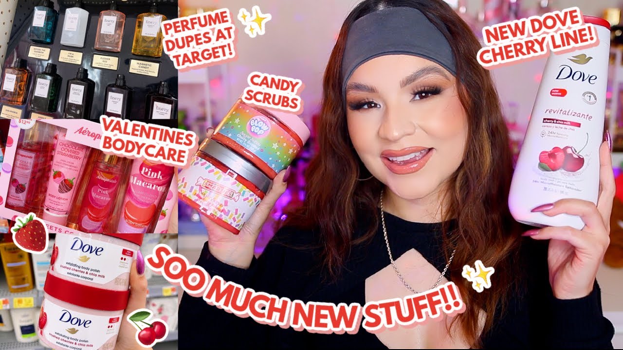 SHOP WITH ME 🛒 + HUGE💗BODY CARE HAUL | NEW TREE HUT SCRUBS, PERFUME DUPES, DOVE CHERRY MILK & MORE