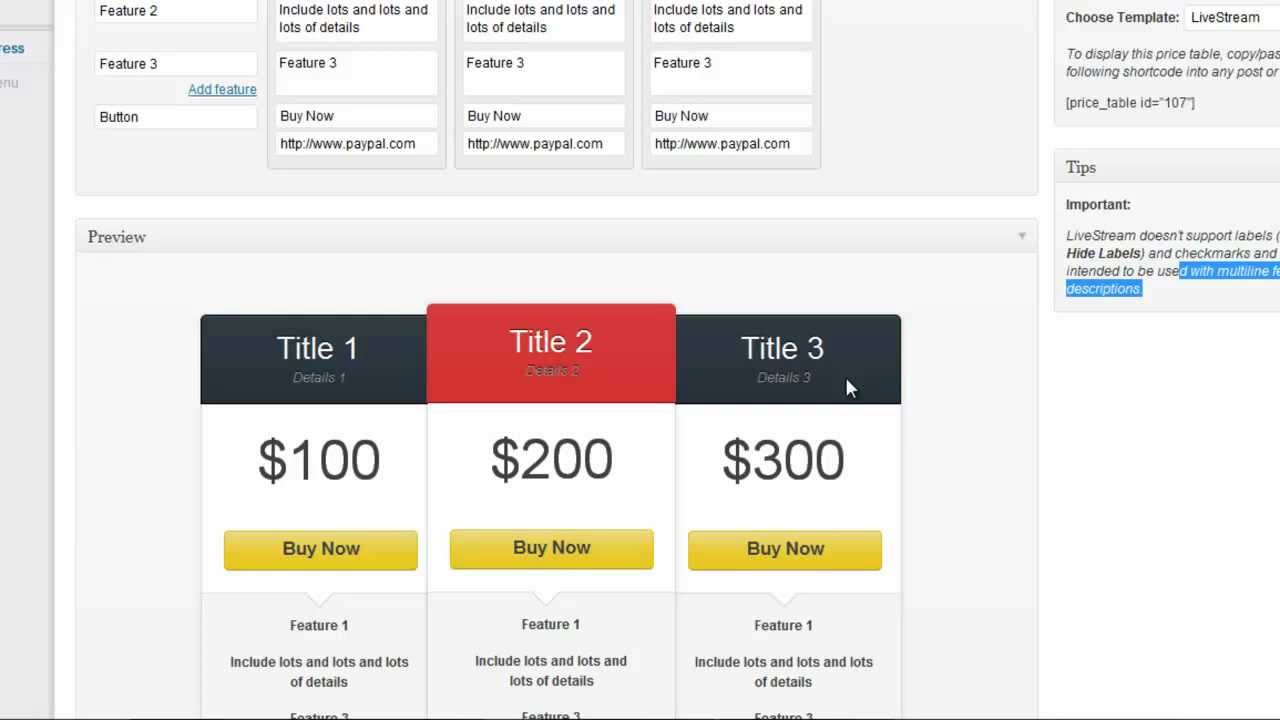Ez Price Comparison WordPress Plugin User Guide