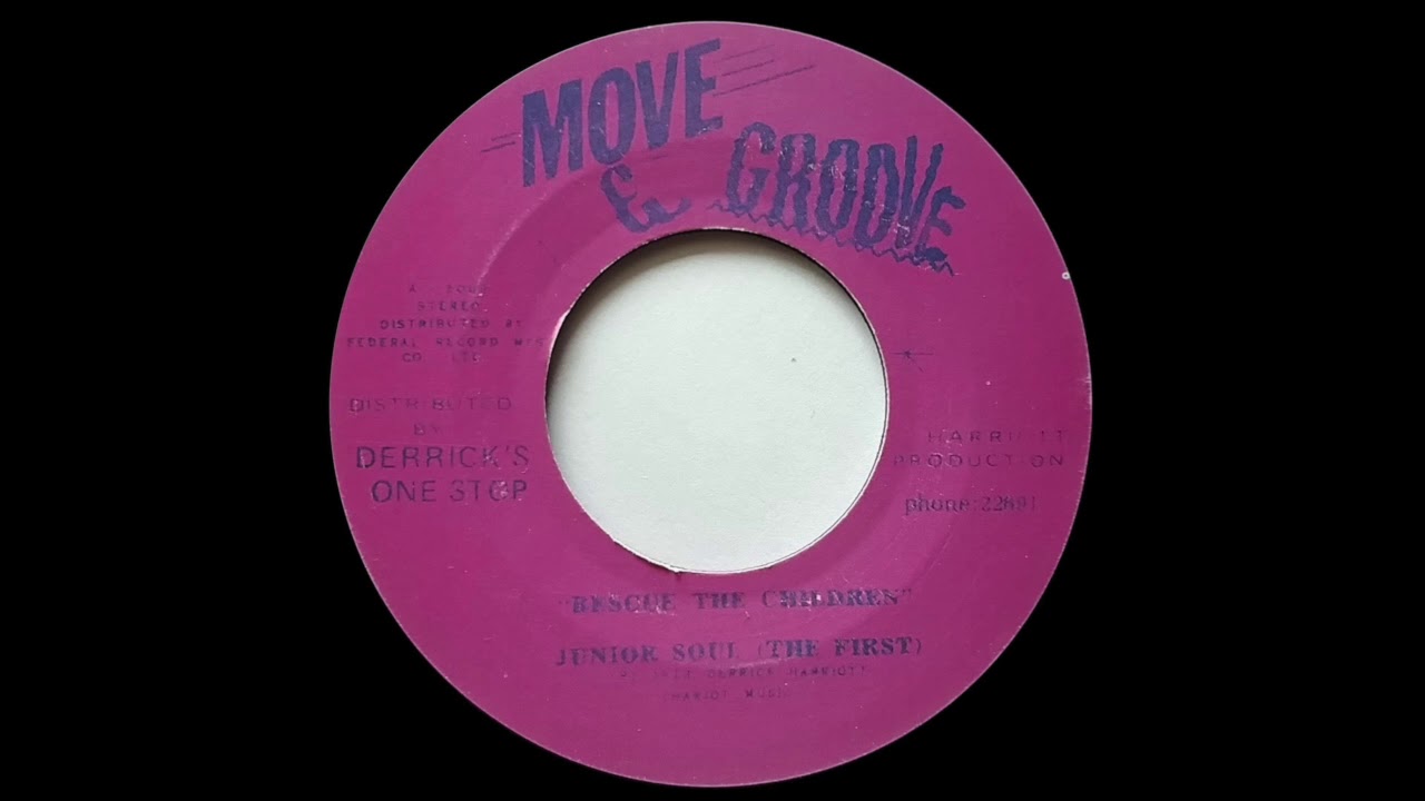 JUNIOR SOUL - Rescue The Children (1973) Move & Groove