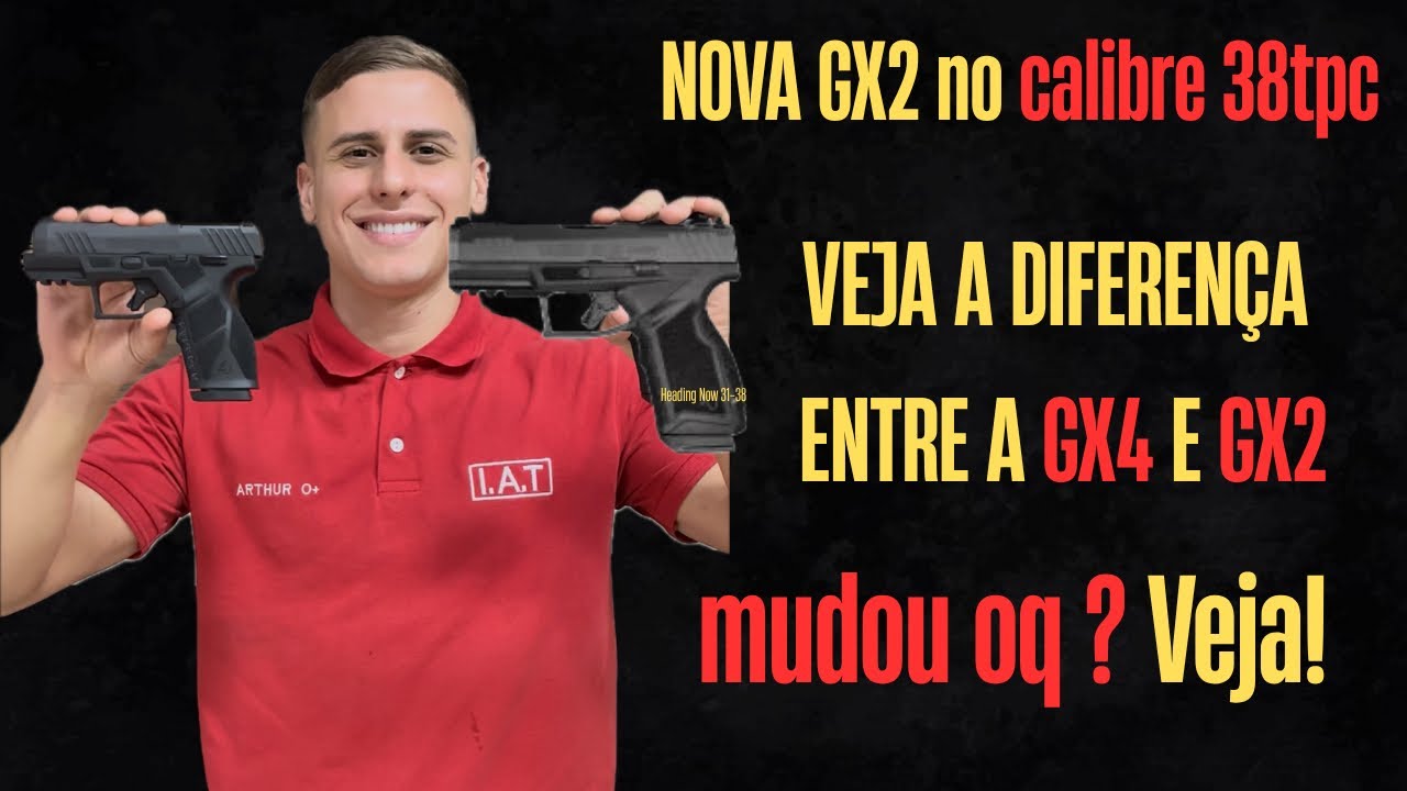GX2 ou GX4 cal 38tpc? Qual vale mais a pena ? Veja as diferenças!