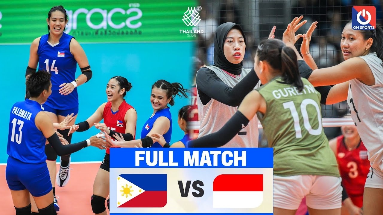 FULL HD | PHILIPPINES vs. INDONESIA | Đỉnh cao đại chiến Solomon vs. Megawati