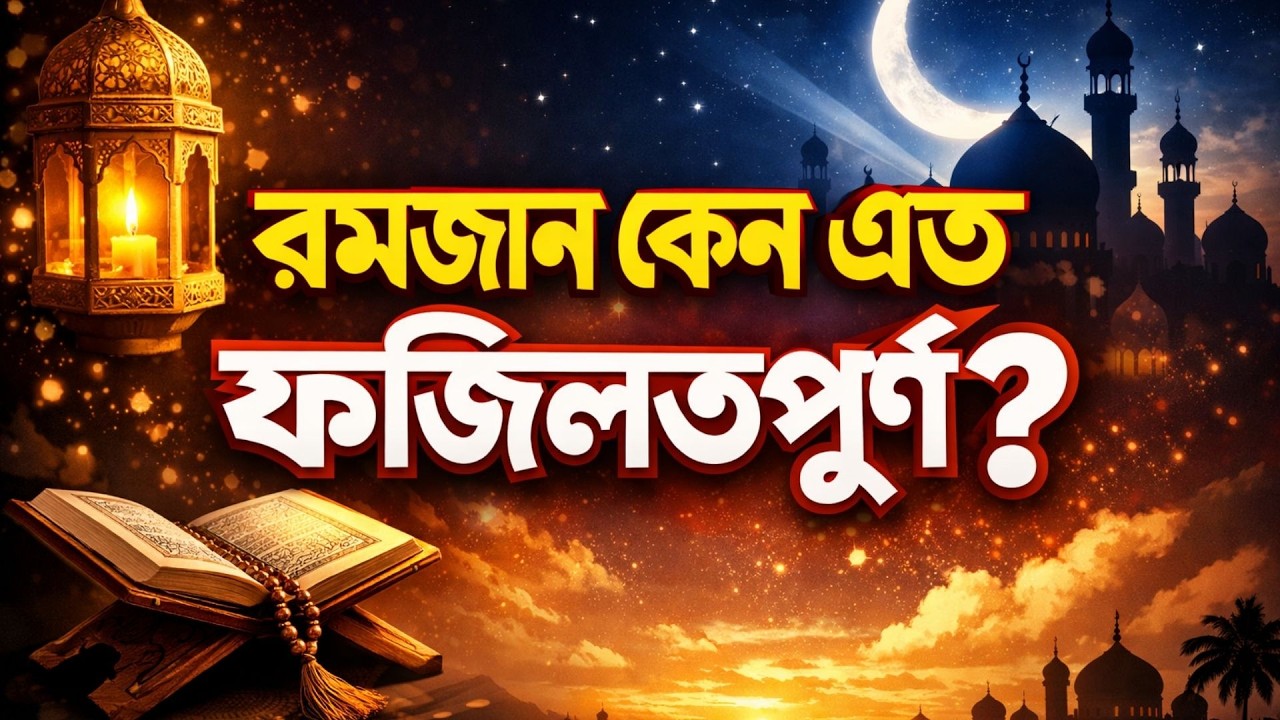 রমজান মাস কেন এত ফজিলতপূর্ণ? | রমজানের গুরুত্ব ও তাৎপর্য | Ramadan Bangla
