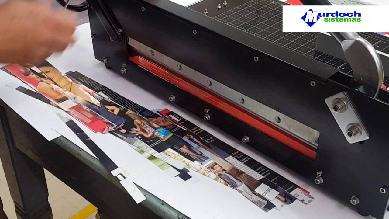 Guillotina Ofitech 705P - Cambio de cuchilla
