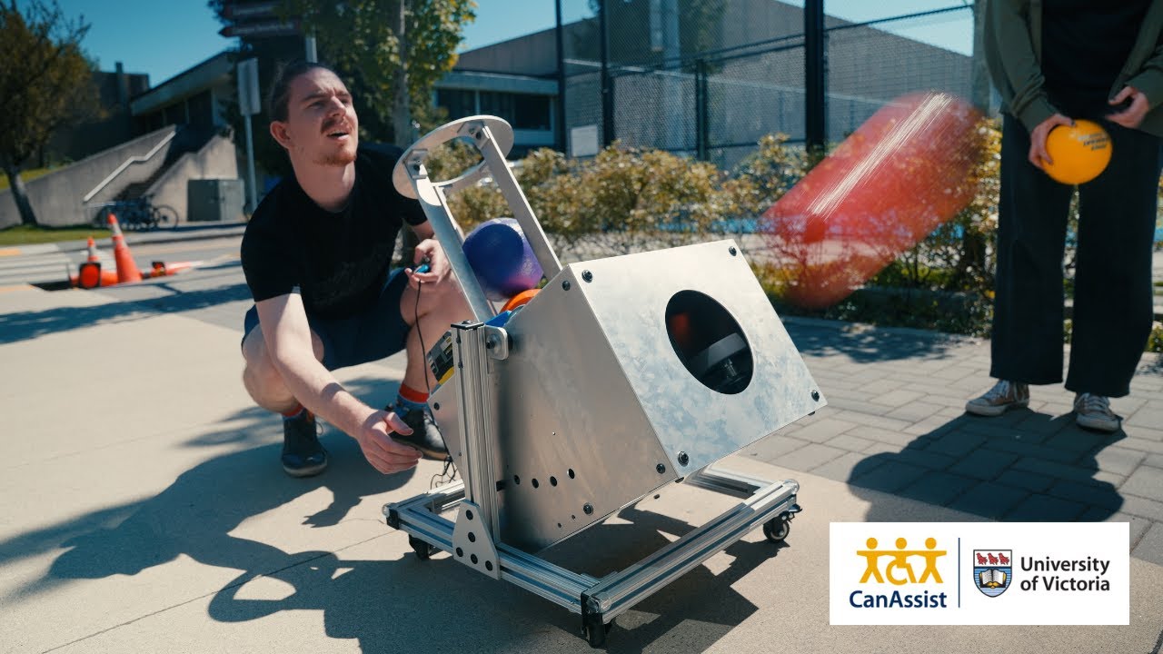 CanAssist's Switch-Accessible Dodgeball Launcher
