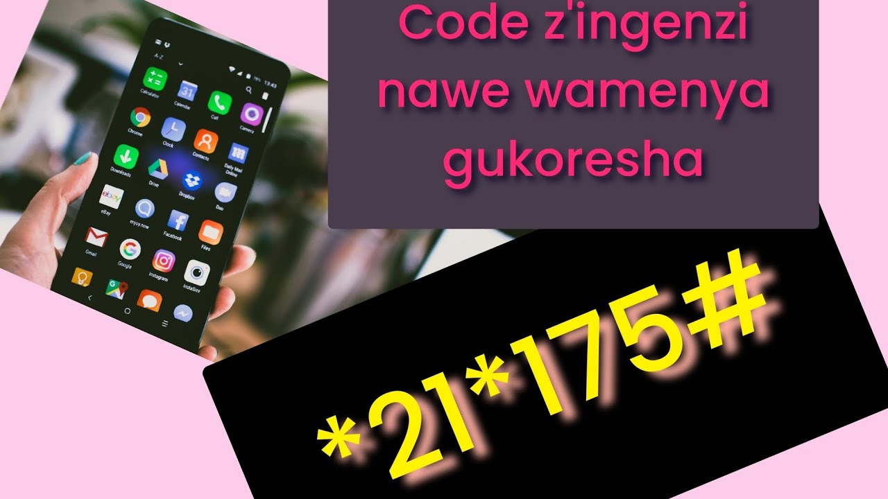 Dore code wakoresha niba ushaka ko uhamagara ariko ntuhamagarwe.Niba ufite akazi kenshi,gusenga,....
