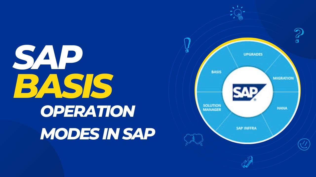 SAP BASIS -- OPERATION MODES