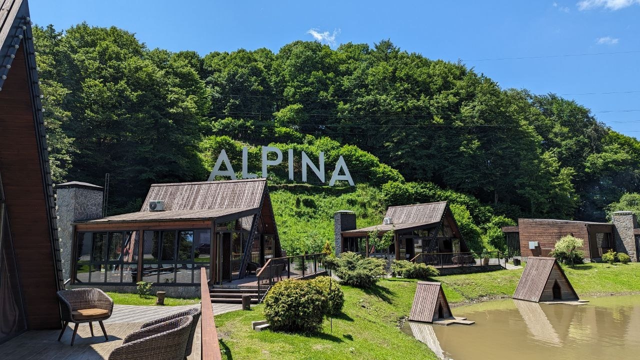 Обзор базы отдыха ALPINA в Северной Осетии-Алания