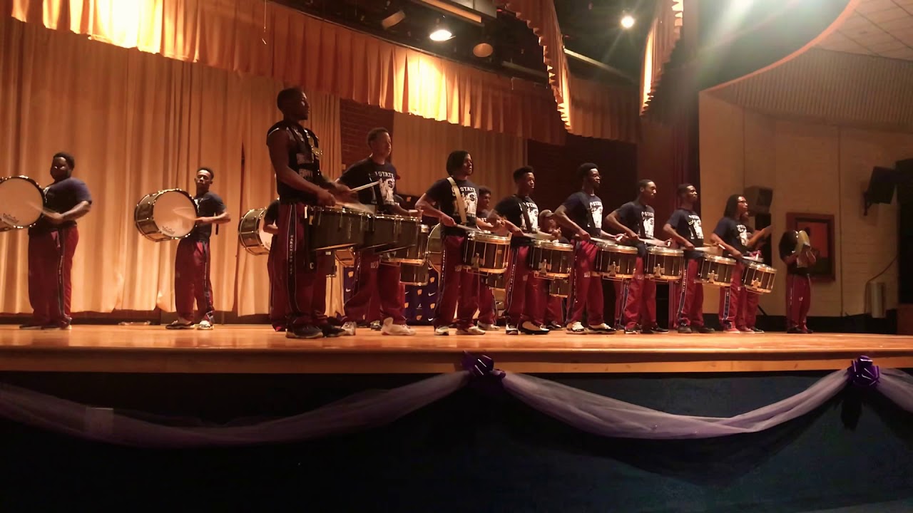 SCSU Drumline 2018 - Bongo Flow