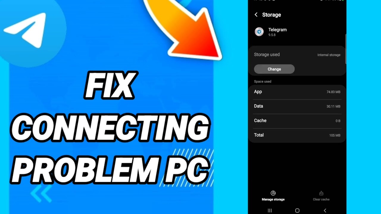 How to fix connecting problem pc On Telegram