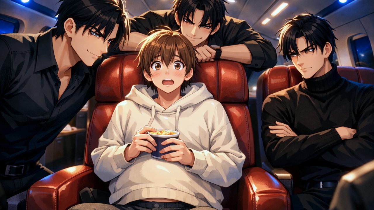 Pregnant Omega Sat in the Triplet Alphas’ Seat on the Plane—But They Wouldn’t Let Him Leave…