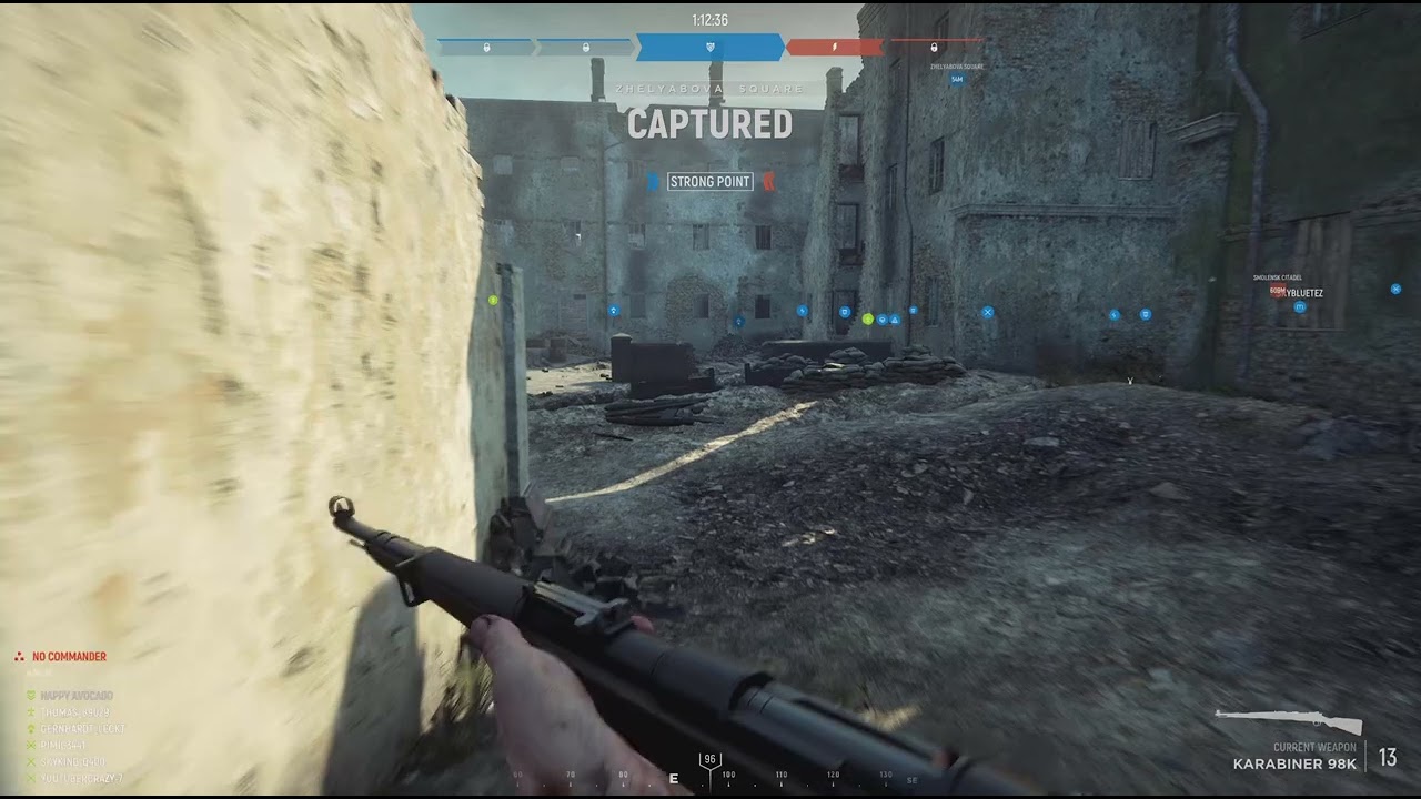 Hell Let Loose first time on map and dead!
