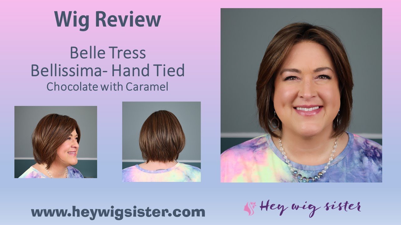 Belle Tress Bellissima BRAND NEW HAND TIED VERSION | Chocolate with Caramel - ORIGINAL COMPARISON