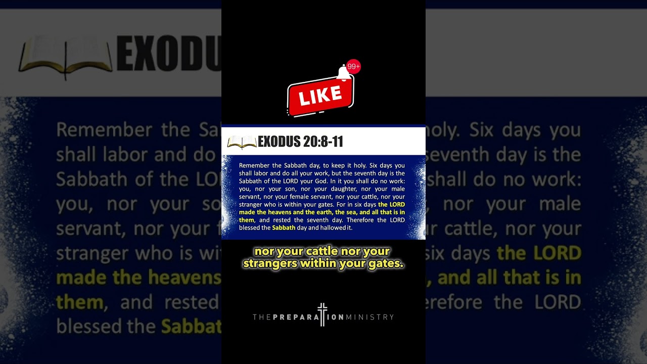 The Sabbath as God&rsquo;s Sign of Creation in Prophecy | Renier Horn | The Preparation Ministry
