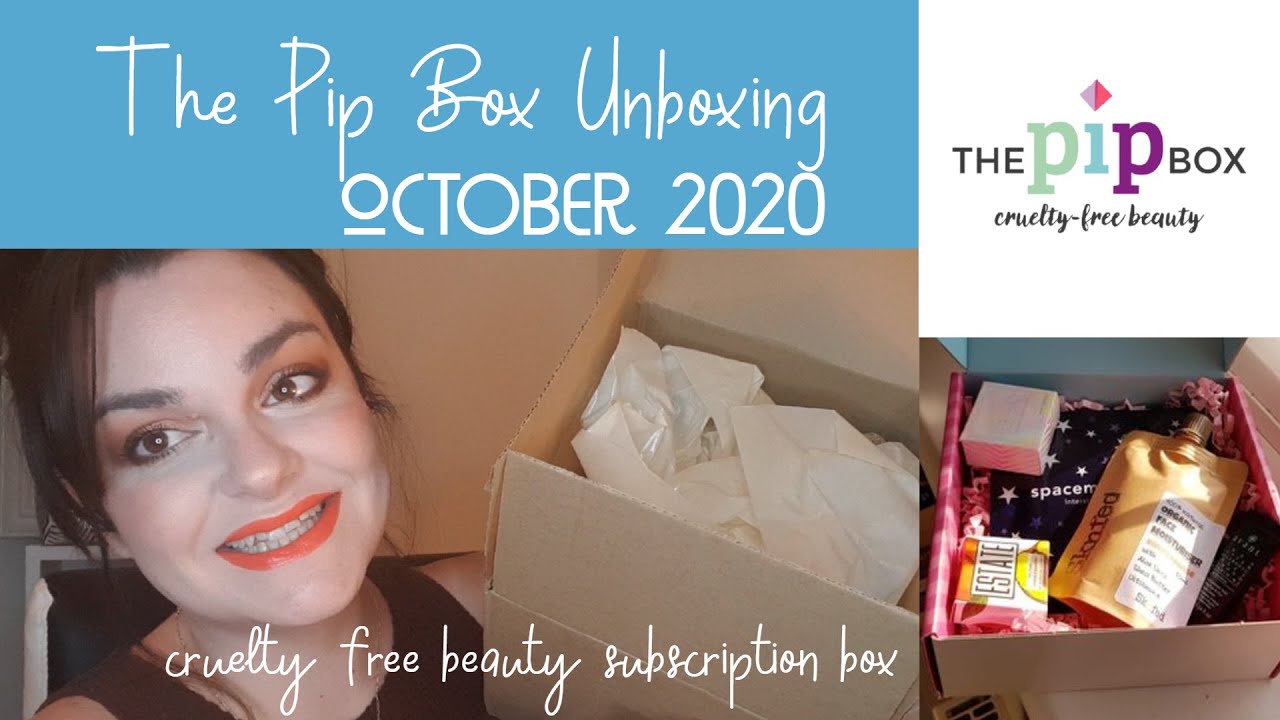 The Pip Box Unboxing October 2020! UK Cruelty Free Beauty Subscription Box