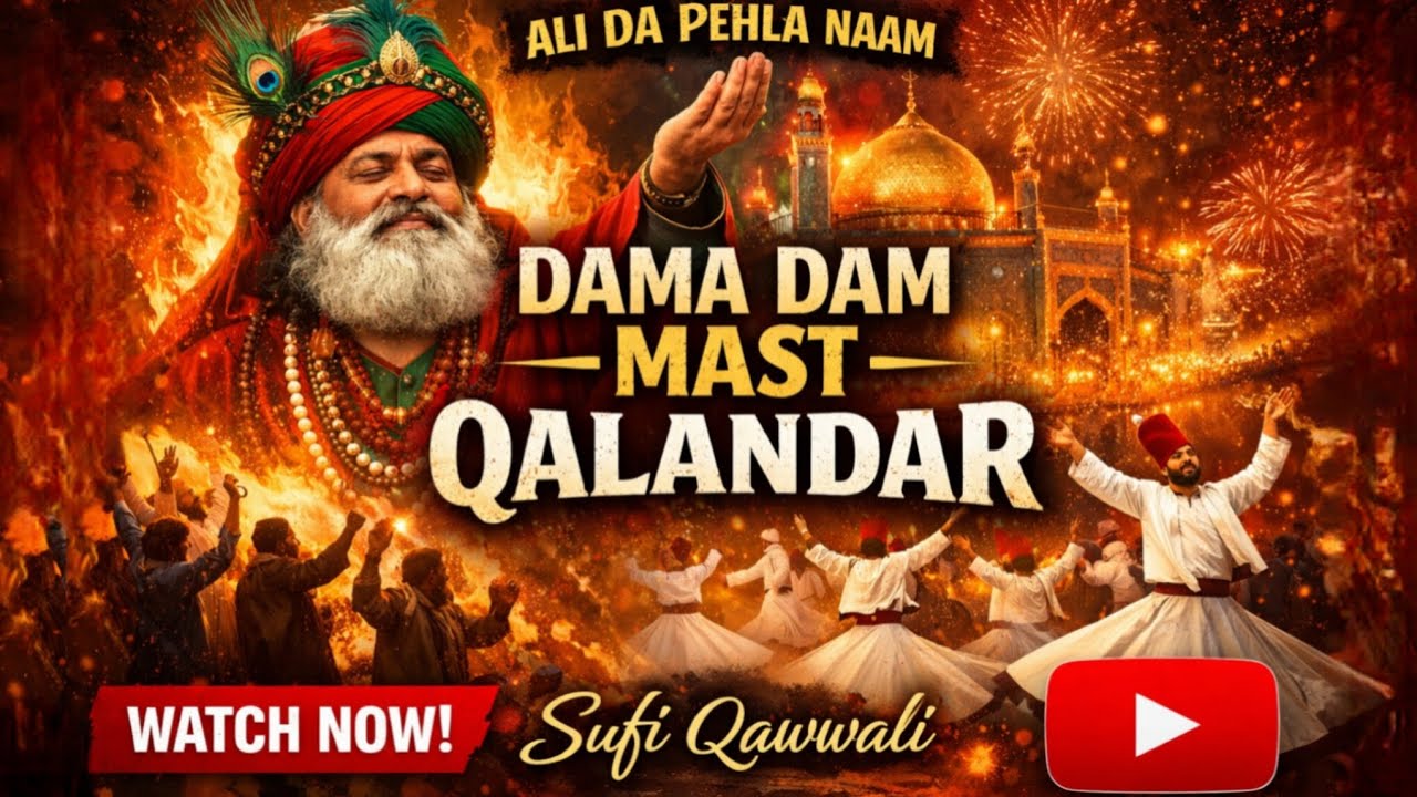 Dama Dam Mast Qalandar (Full Song) - Spiritual Qawwali | Sufi Mix | New Dhamal 2026