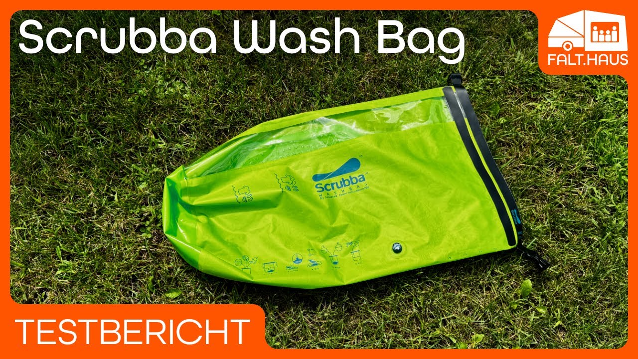 Die kleinste Waschmaschine der Welt | Scrubba Wash Bag im Praxistest