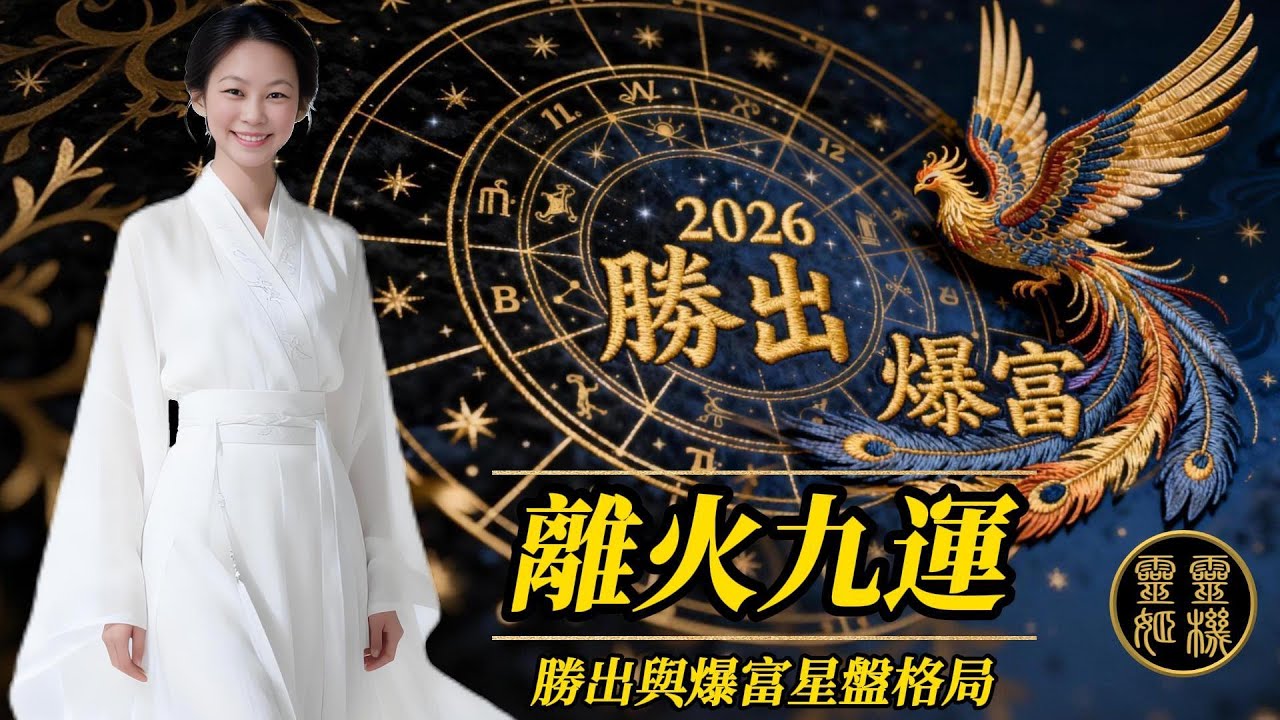 靈機靈姬學院-紫微斗數-離火大運 你具有勝出與爆富的命格嗎?Zi Wei Dou Shu is a branch of Chinese Astrology.