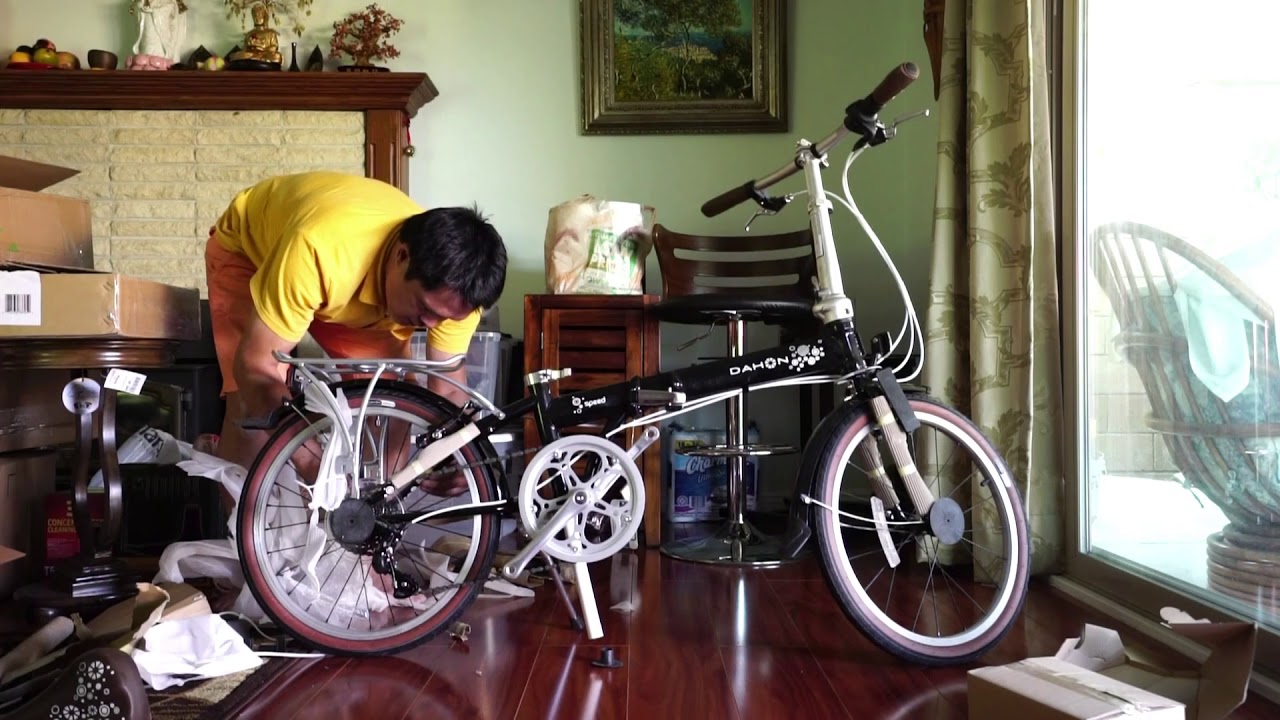 Đập Thùng Xe Đạp Gấp Dahon D7 Obsidian
