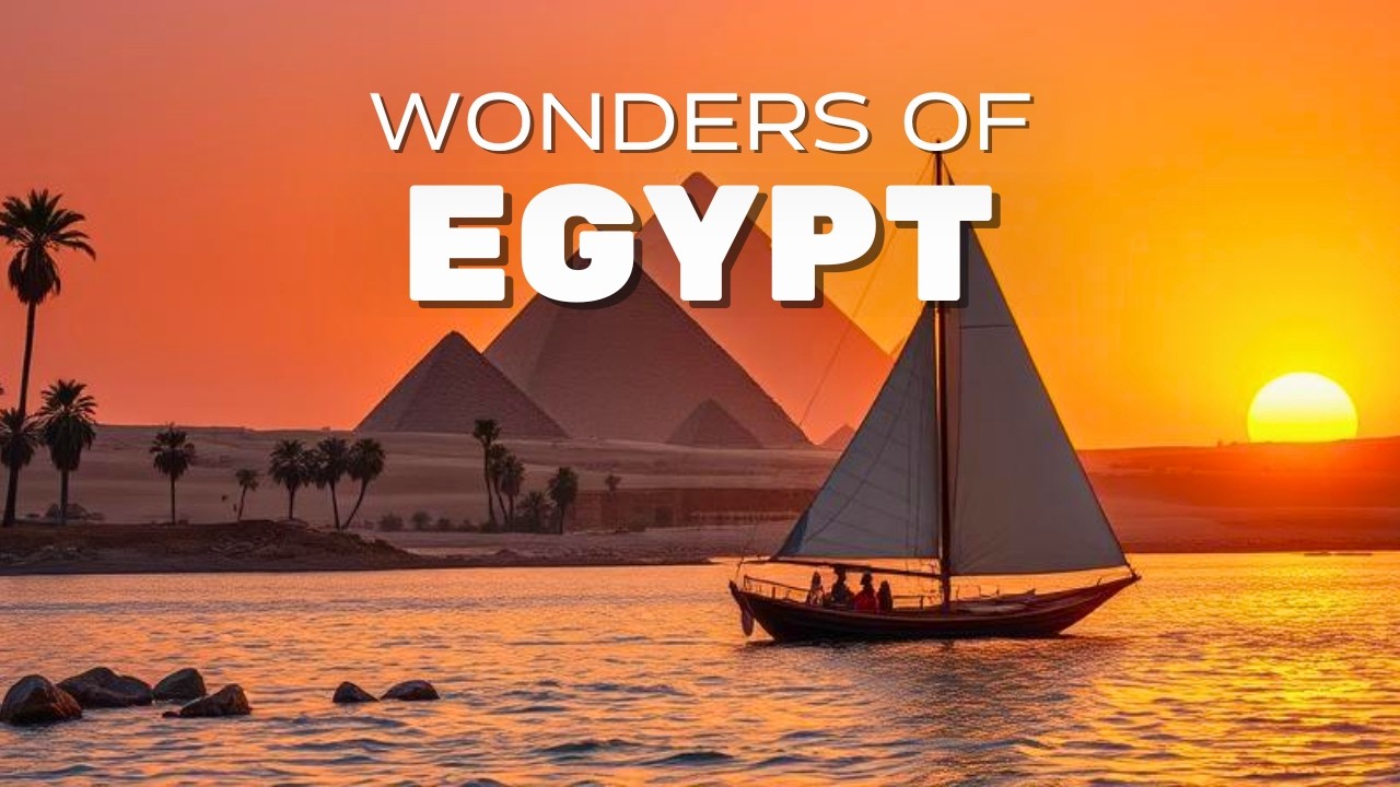 Wonders of Egypt | Most Beautiful Places to Visit in Egypt | Travel Video 4K