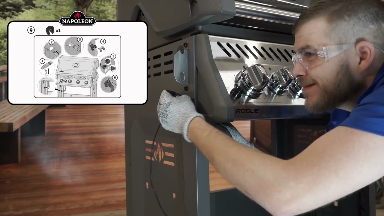 Οδηγίες Συναρμολόγησης ψησταριάς Napoleon Rogue 525 SB Ι Grill Me