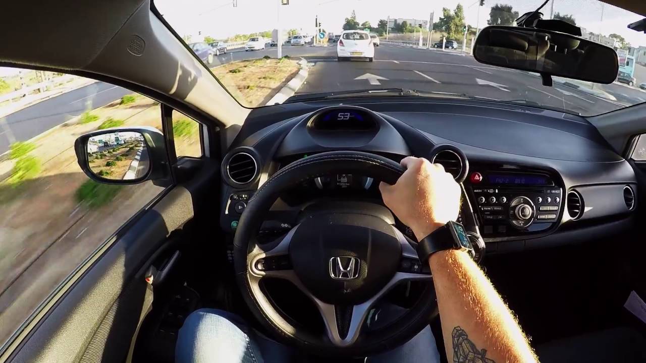 2011 HONDA INSIGHT - POV  test drive