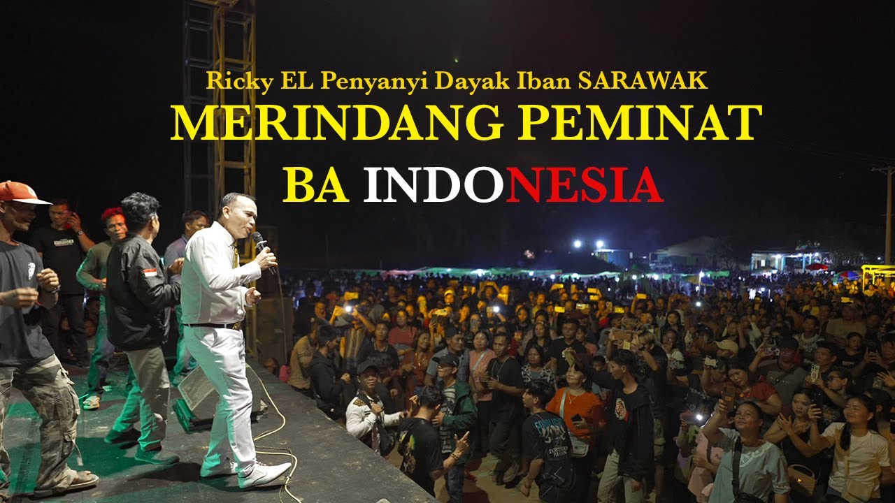 Pejalai Penyanyi Ricky EL Merindang di Indonesia.Disambut Baka Menteri 🫡😱