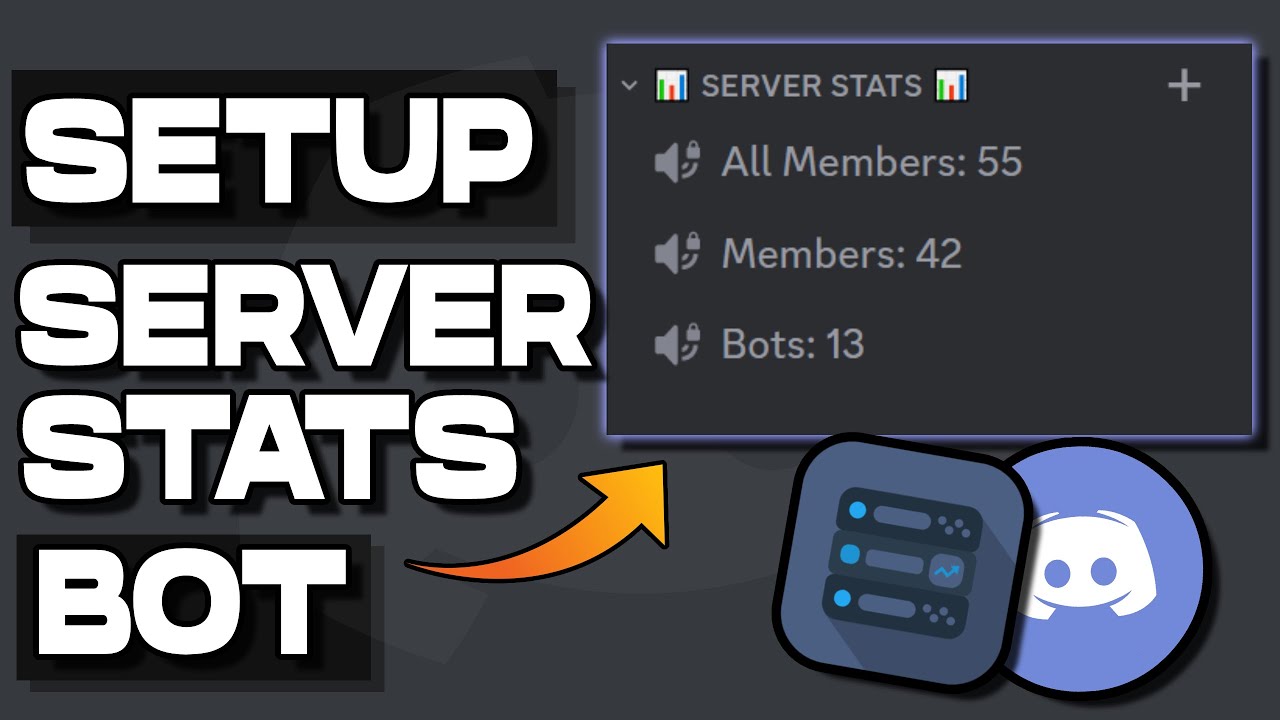 How To Add And Setup Server Stats Bot in 2023!