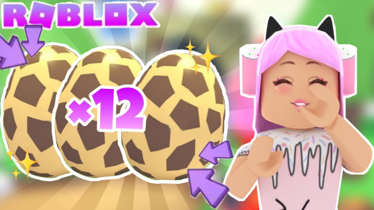 Hatching 12 Safari Eggs! | ROBLOX Adopt Me