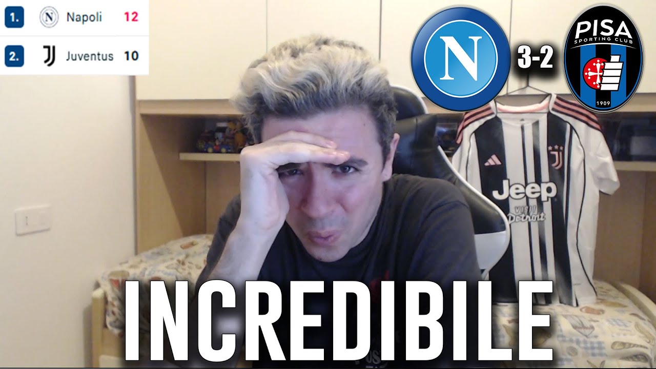 È NETTAMENTE IL MIGLIORE IN QUESTA SQUADRA! RIN-GRA-ZIA-TE-LO! Napoli Pisa 3-2
