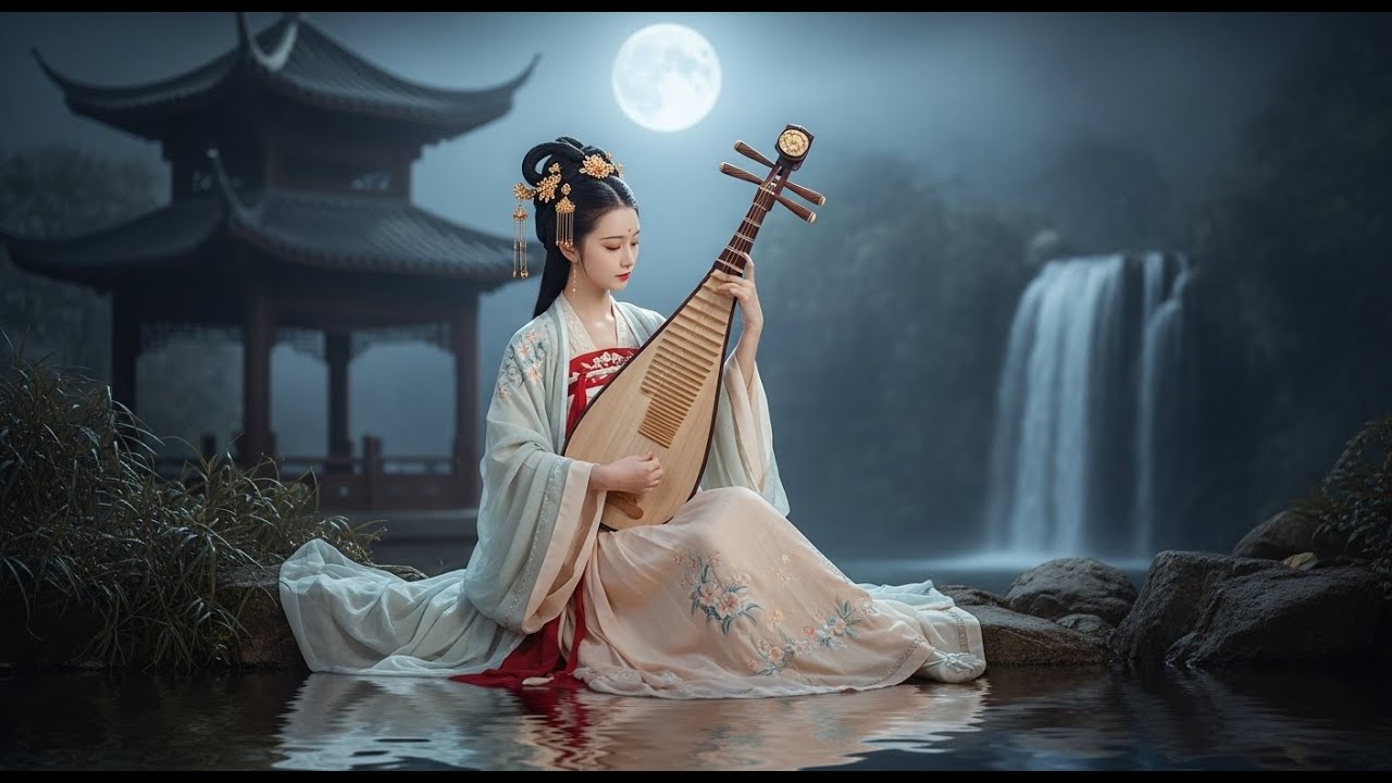 Ngôi đền sương mù: Guzheng, Pipa và Dizi cùng đàn nhị trong thiền định sâu | Nhạc Thiền Không Tiếng