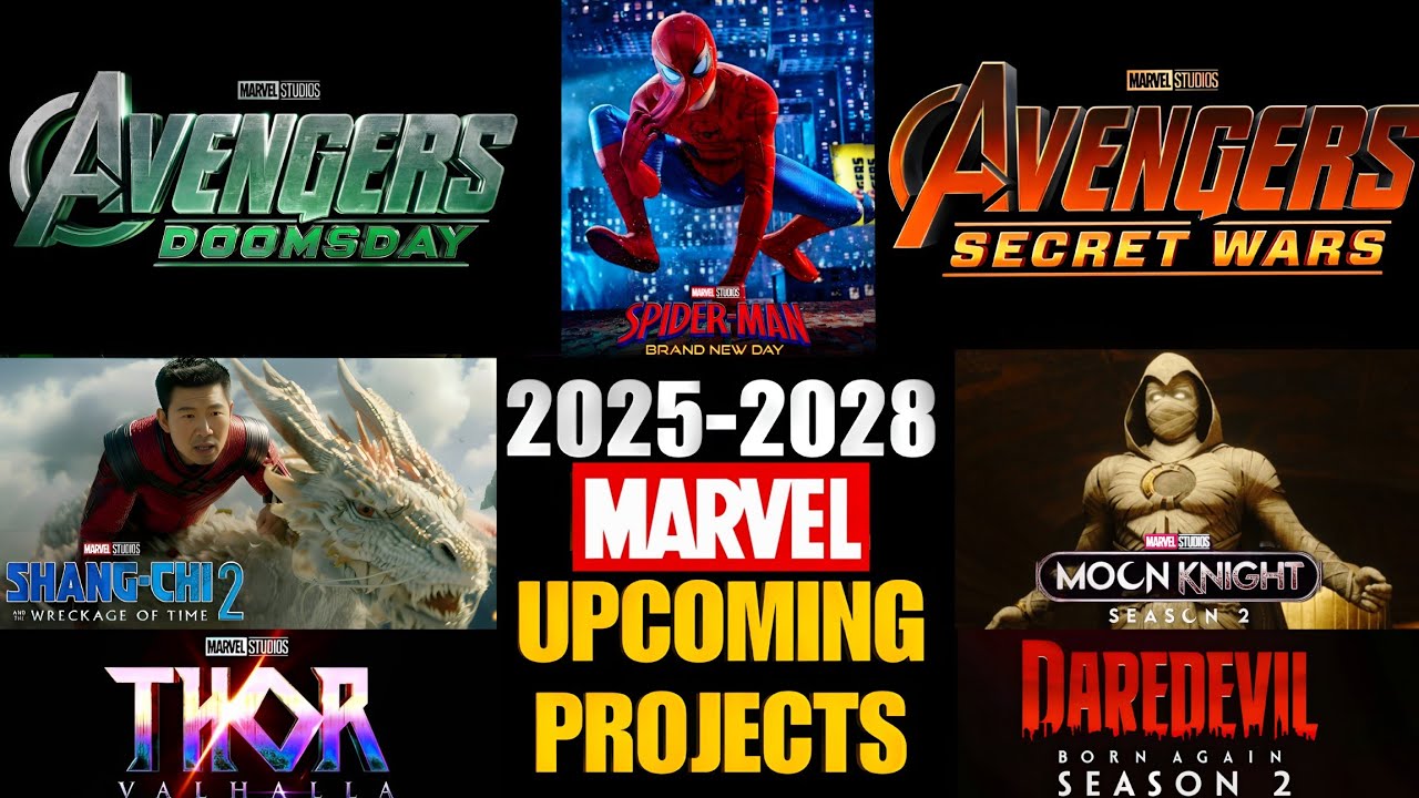 MARVEL Upcoming Projects 2025 to 2028 | Every Movies and Shows Explained |