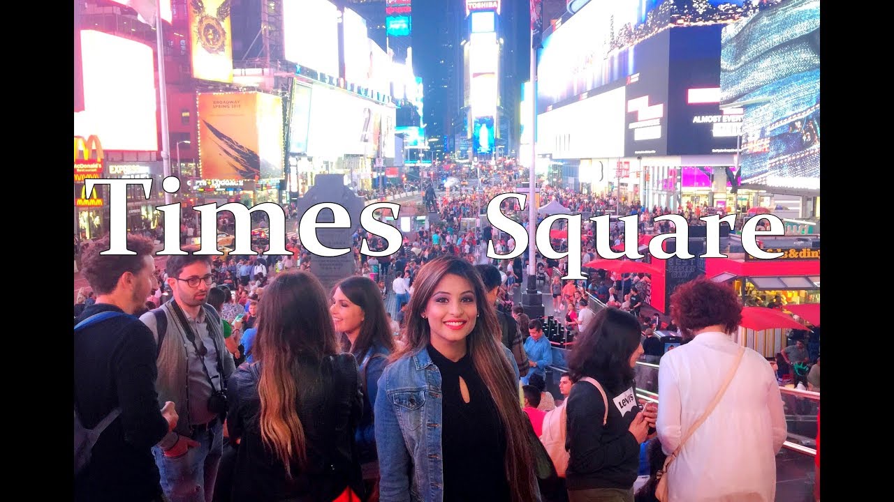 নিউ ইয়র্কের টাইমস  স্কয়ারে প্রথমবার  Times Square Night Tour  | টাইমস স্কয়ার নাইট ট্যুর | New York