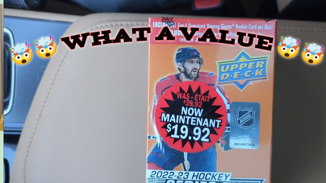 Future Norris Trophy Winner Hit? Opening 22/23 Upper Deck Series 2 Hockey Cards
