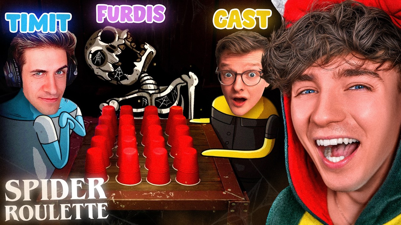 W&Auml;HLE NICHT DEN FALSCHEN BECHER!💀| Spider Roulette