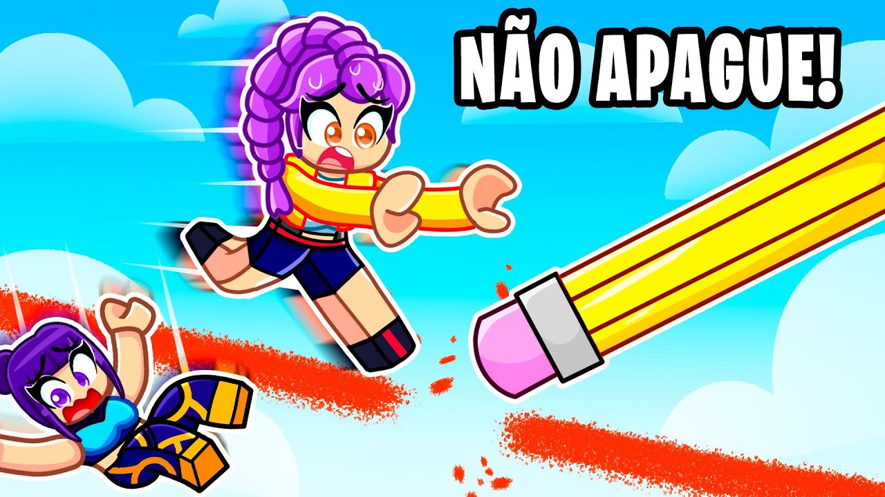 RUMI e ZOEY DESENHARAM para SOBREVIVER no Roblox!