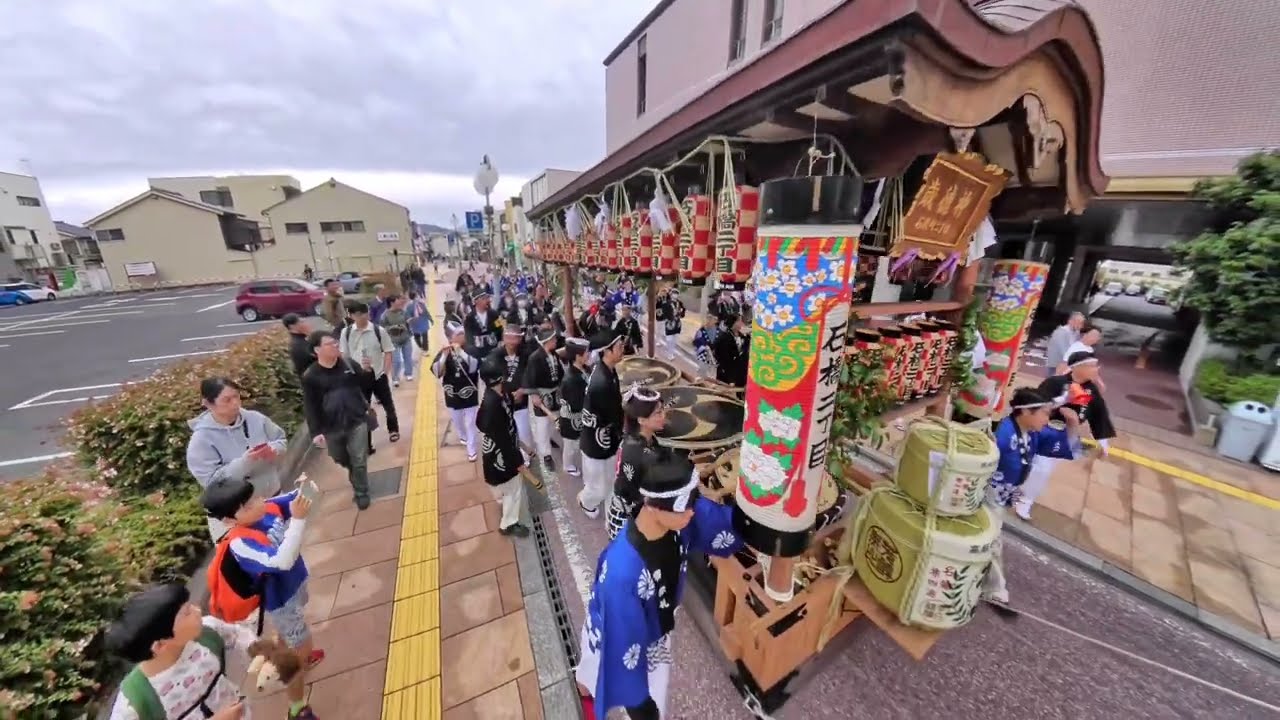 2025年松江祭鼕行列10月19日｜松江市石橋町2丁目町内会・鼕保存会