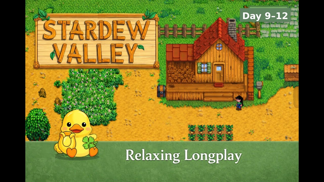 Cozy Stardew Valley (No Commentary) | Relaxing Longplay for Study & Sleep #3