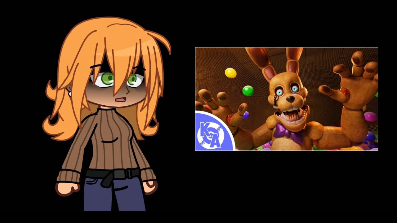 The Aftons (+Cassidy and Gabriel) react to Into The Pit | Gacha x Fnaf
