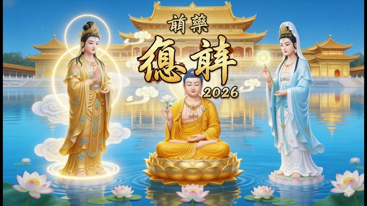南無阿彌陀佛聖號・清淨佛樂｜深度放鬆・靜心冥想