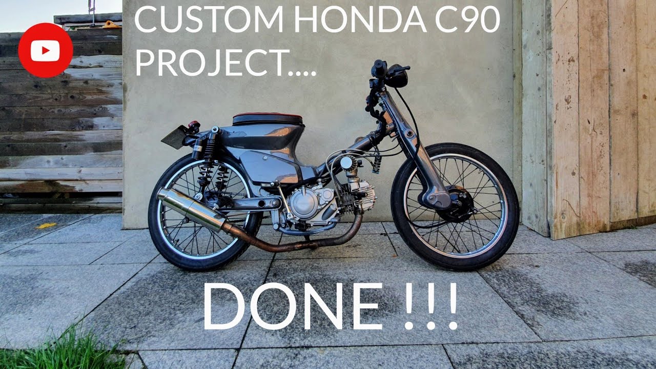 Custom Honda C90 Build - Complete 👌
